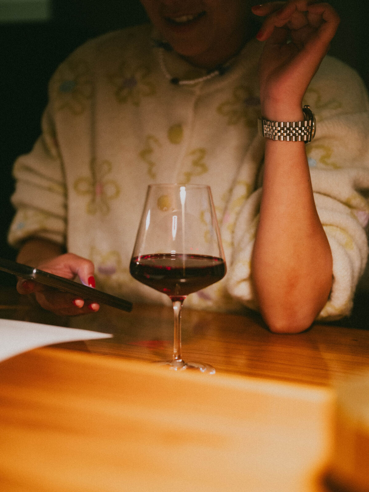 BAR PHASEのドリンクと店舗撮影